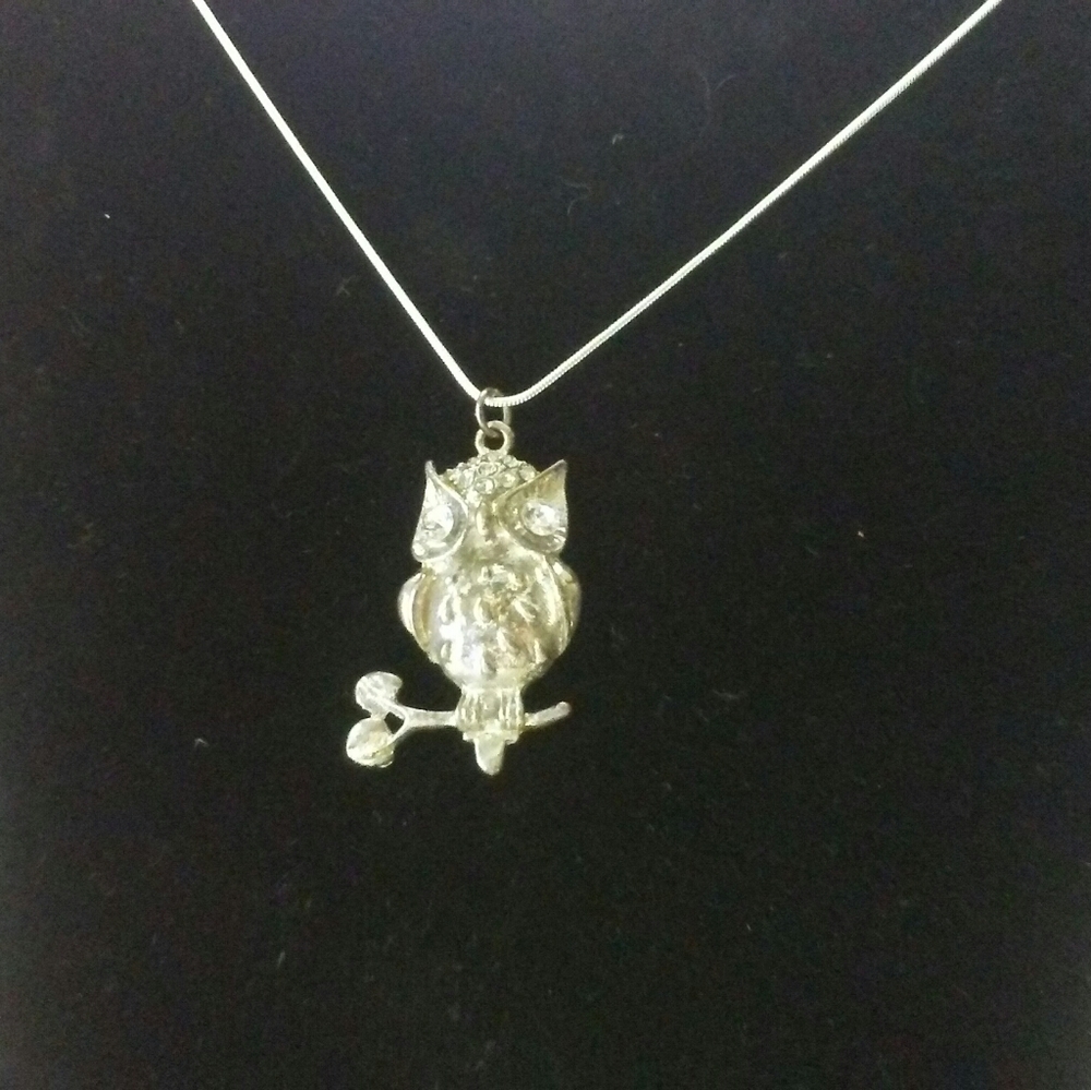 Sweet and Cute Learning Owl Necklace - Picture 4 of 5